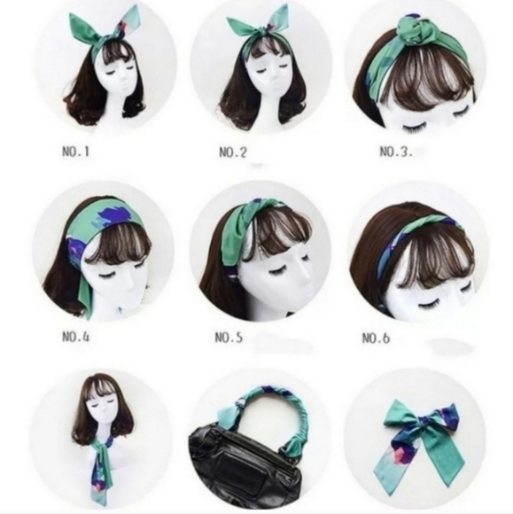 Versatile Head Wrap / Scarf NWT - Picture 3 of 4